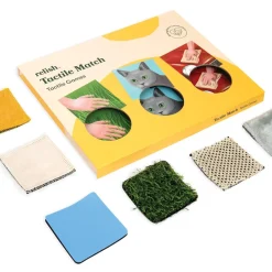 HOPTOYS Idees Cadeaux Pour Une Personne Ayant La Maladie D'Alzheimer*6 Carres Tactiles