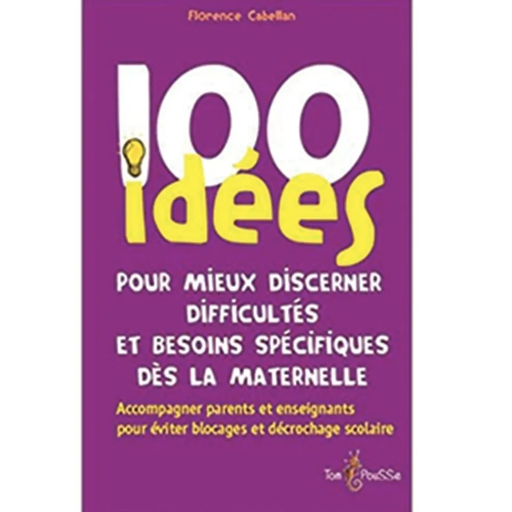 HOPTOYS Aides Quotidiennes*100 Idees Pour Mieux Discerner Difficultes Et Besoins Spécifiques Des La Maternelle