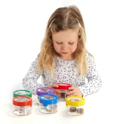 HOPTOYS Encourager La Coopération<6 Pots Loupe
