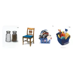 HOPTOYS Lexique, Imagerie, Langage Oral<A La Maison - Imagier Webber
