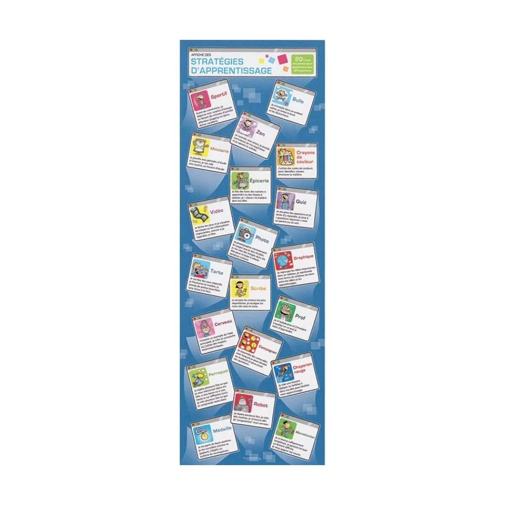 HOPTOYS Ressources Enseignants<Affiche Des Strategies D'Apprentissage