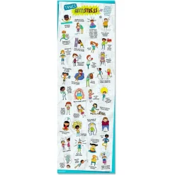 HOPTOYS Gestion Du Comportement*Affiche Des Trucs Antistress