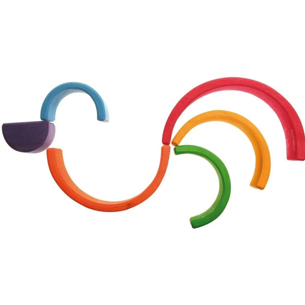HOPTOYS Premiers Apprentissages<Arc-En-Ciel En Bois Multicolore