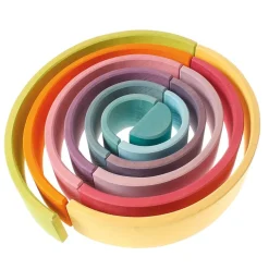 HOPTOYS Montessori Pour Tous<Arc-En-Ciel En Bois Pastel