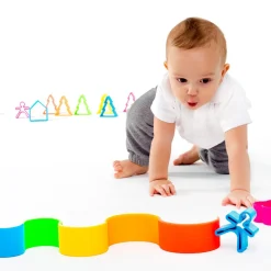 HOPTOYS Intervention Precoce*Arc-En-Ciel En Silicone Neon X 6