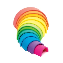 HOPTOYS Intervention Precoce*Arc-En-Ciel En Silicone Neon X 12