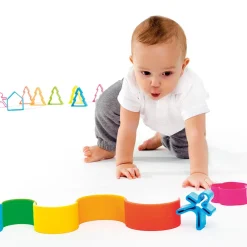 HOPTOYS Intervention Precoce*Arc-En-Ciel En Silicone Neon X 12