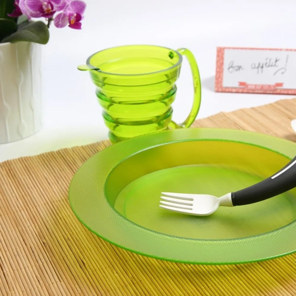 HOPTOYS Aides Au Repas*Assiette Inclinee
