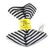 HOPTOYS Fidgets*Baby Paper - Rayures Noires/Blanches