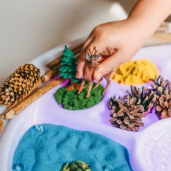 HOPTOYS Idees Cadeaux Pour Une Personne Avec Un Handicap Visuel*Bac D'Exploration Rond Magic Light
