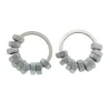 HOPTOYS Fidgets*Bagues Fidgets Metal Par 2