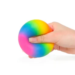 HOPTOYS Fidgets*Balle A Triturer - Arc-En-Ciel