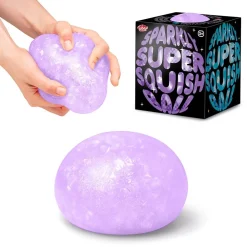 HOPTOYS Idees Cadeaux Pour Une Personne Ayant Des Troubles Dys*Balle Squish Jumbo Scintillante