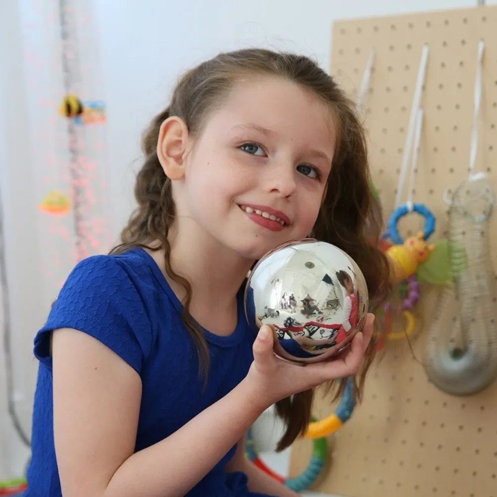 HOPTOYS Balles Sensorielles Adaptees*Balles Sensorielles Miroirs Par 6