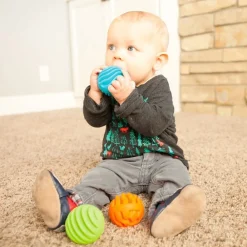HOPTOYS Balles Sensorielles Adaptees*Balles Sensory Rollers Par 3