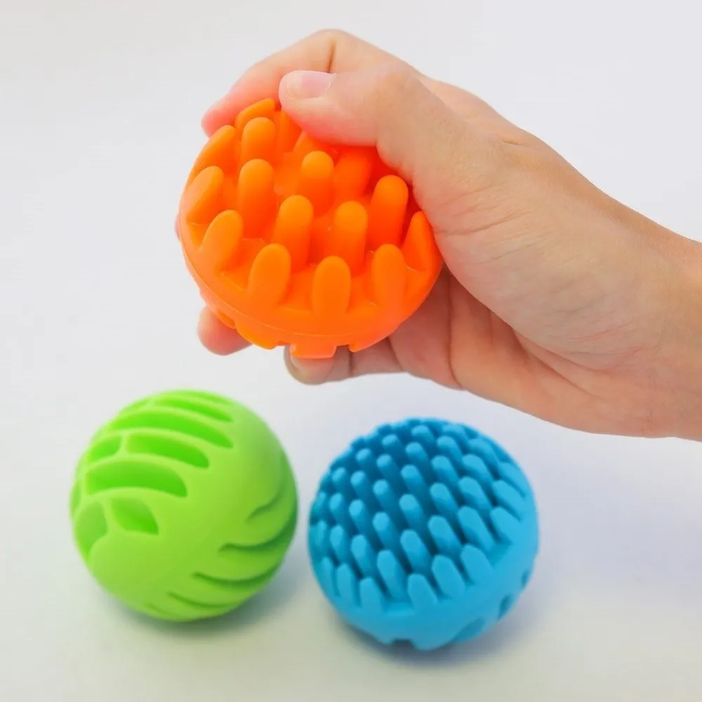HOPTOYS Stimulation Sensorielle<Balles Sensory Rollers Par 3