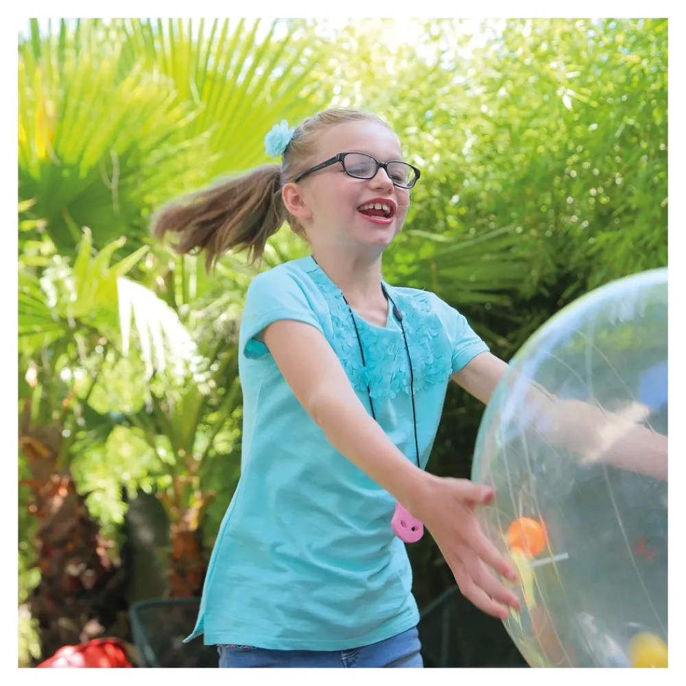 HOPTOYS Habiletés Visio-Spatiales<Ballon Activite Transparent 50 Cm