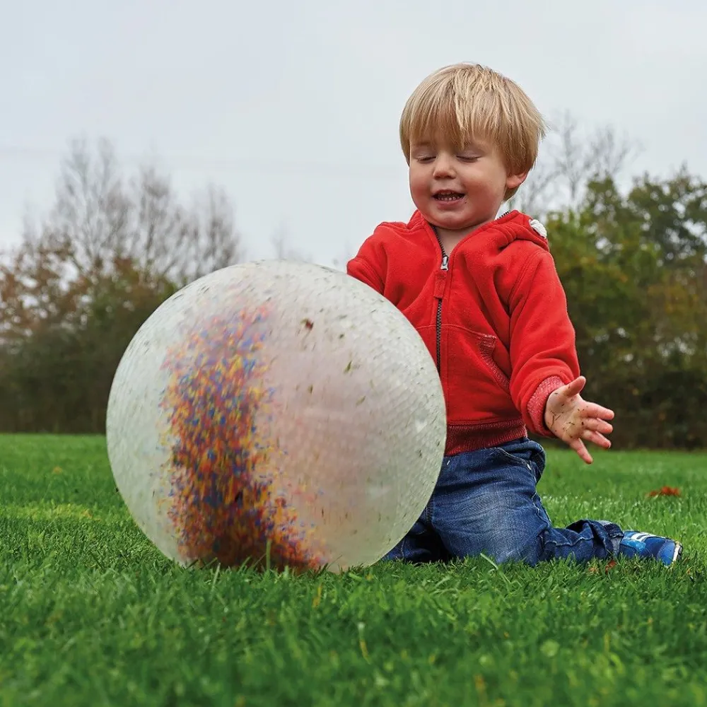 HOPTOYS Coordination Oculomotrice<Ballon Transparent Confettis
