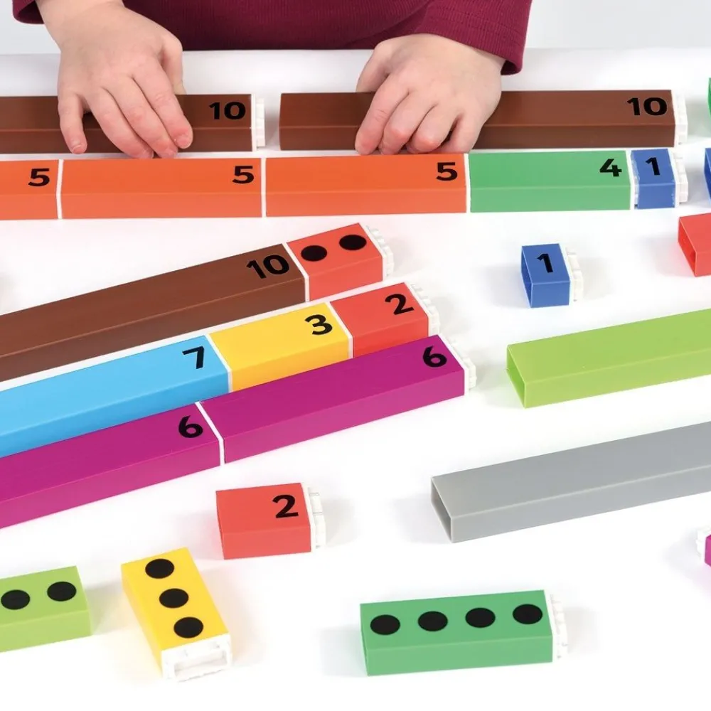 HOPTOYS Raisonnement Logico-Mathematique<Batonnets De Comptage Par 64