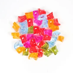 HOPTOYS Idees Cadeaux Pour Une Personne Avec Un Handicap Visuel*Bijoux Colores Translucides