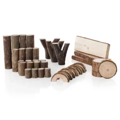 HOPTOYS Jeux De Construction*Blocs De Construction Naturels - Branches