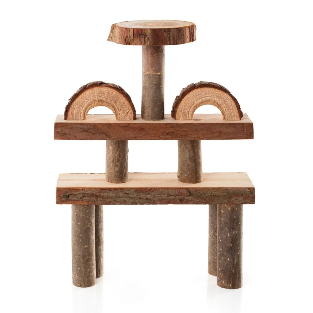 HOPTOYS Jeux De Construction*Blocs De Construction Naturels - Branches