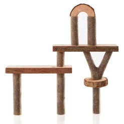 HOPTOYS Jeux De Construction*Blocs De Construction Naturels - Branches