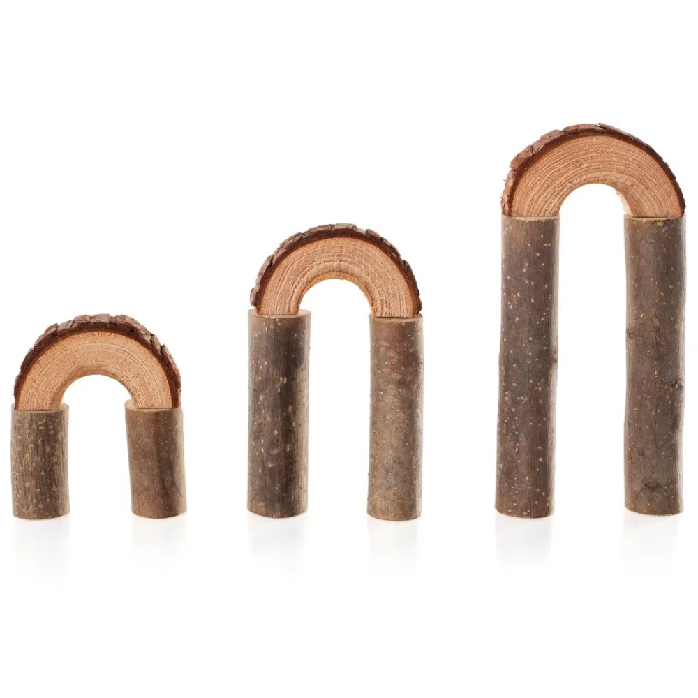 HOPTOYS Jeux De Construction*Blocs De Construction Naturels - Branches
