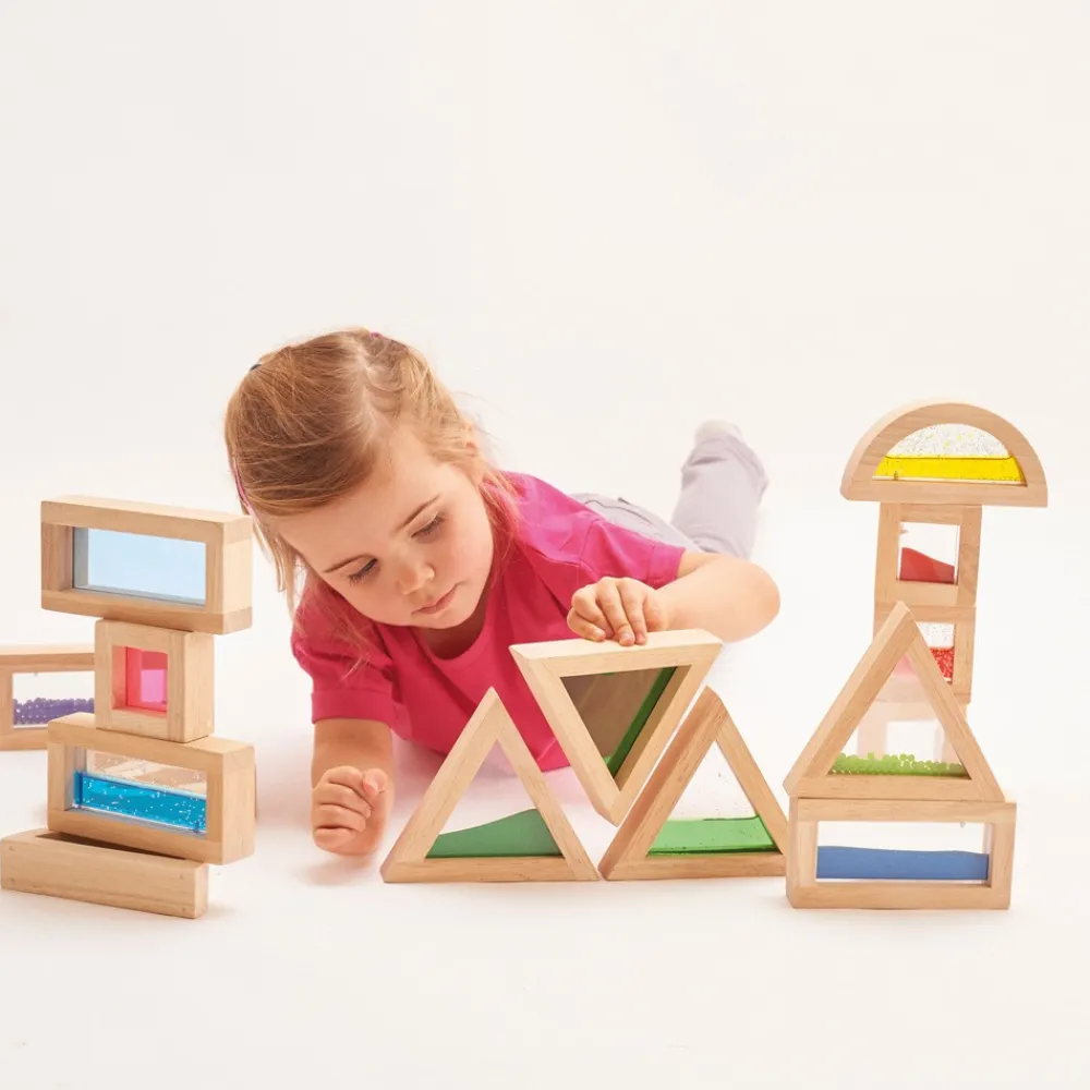 HOPTOYS Matériel Montessori & Reggio*Blocs De Construction Sensoriels