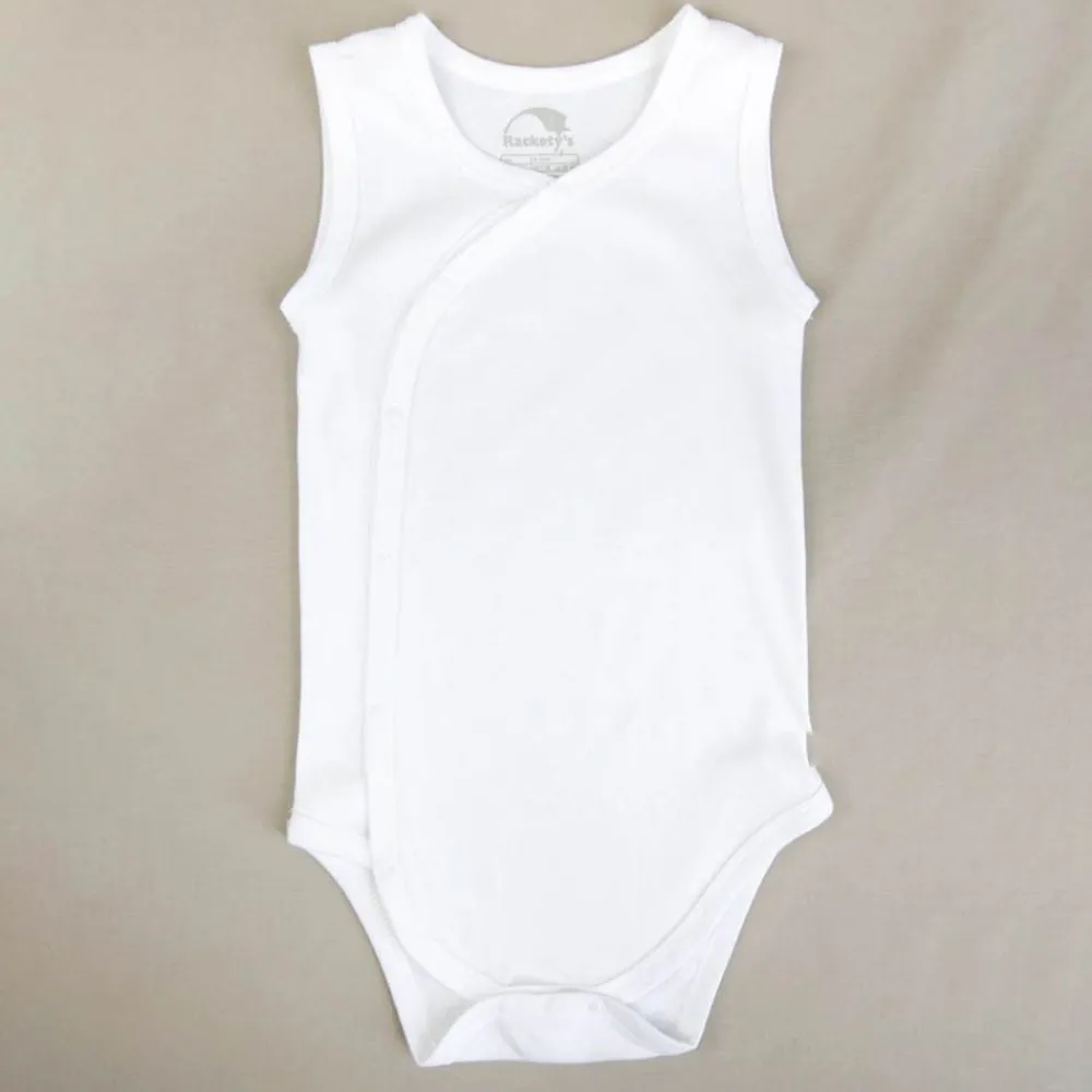 HOPTOYS Vêtements Besoins Spécifiques*Body Ouverture Laterale Blanc
