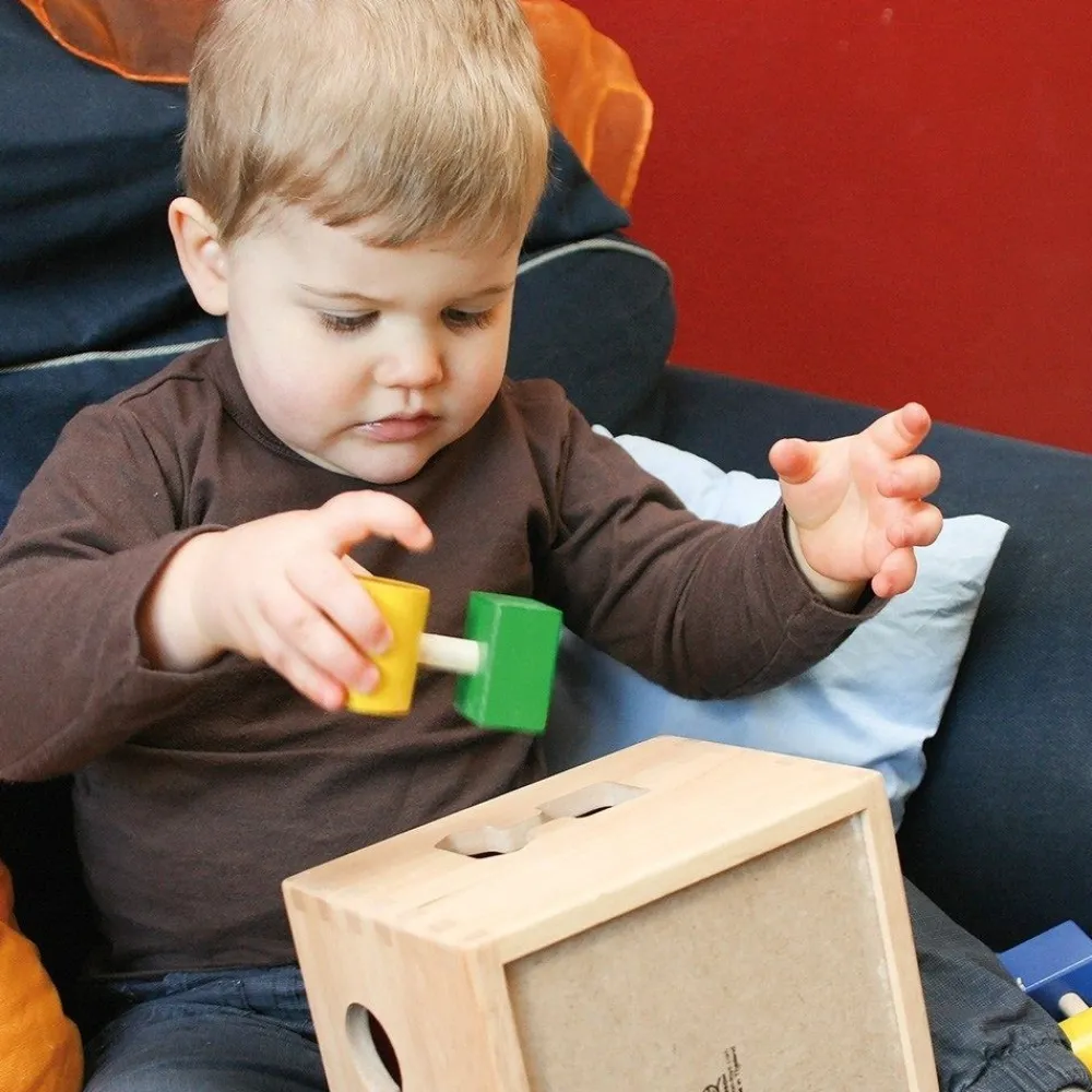 HOPTOYS Stimulation Tactile*Boite A Formes