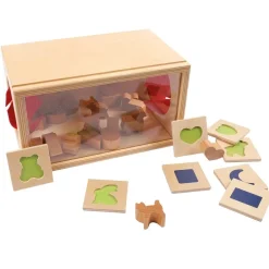 HOPTOYS Idees Cadeaux Pour Une Personne Avec Un Handicap Visuel*Boite A Formes Tactiles