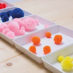 HOPTOYS Mathématiques, Formes & Couleurs*Boites De Classement Par 5