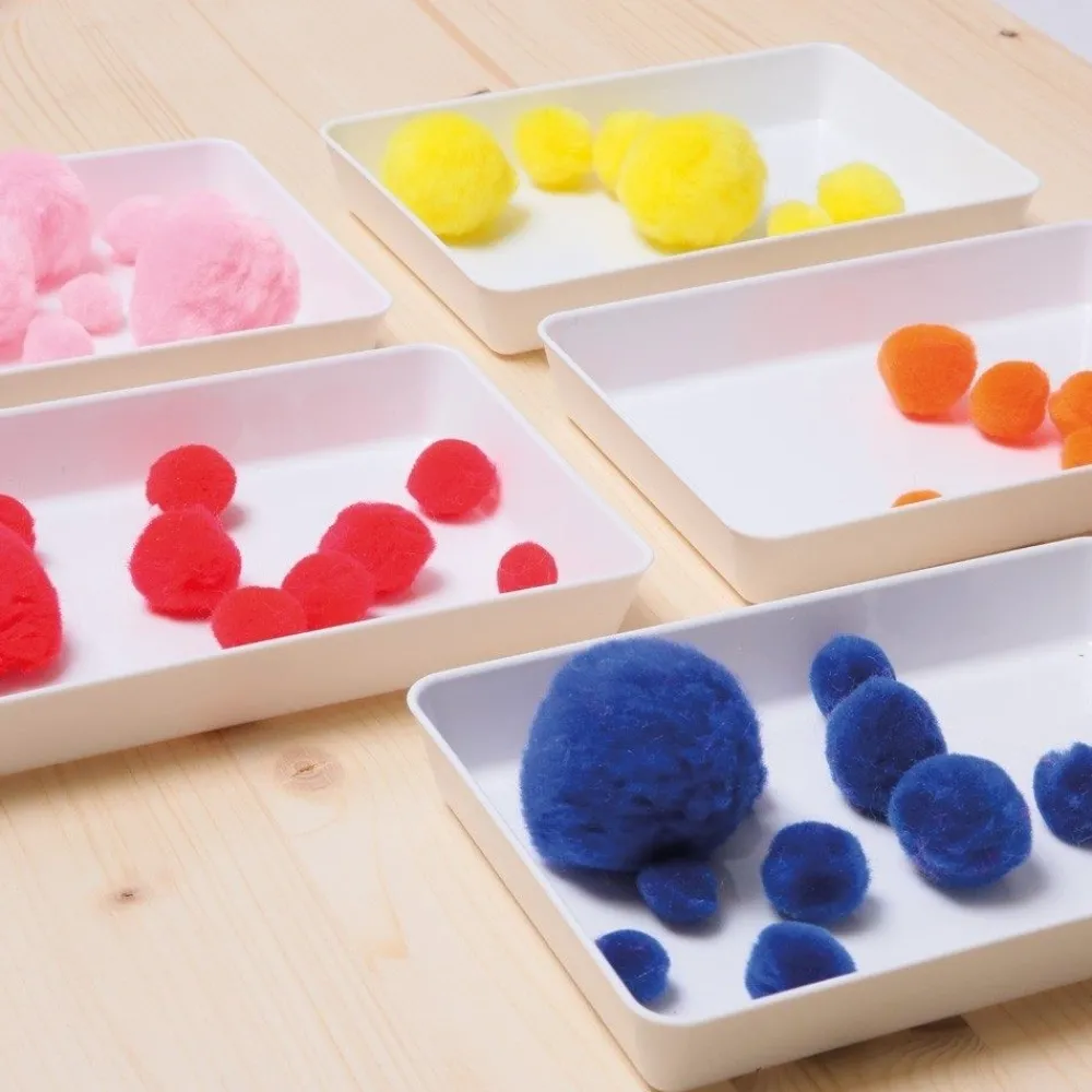 HOPTOYS Mathématiques, Formes & Couleurs*Boites De Classement Par 5