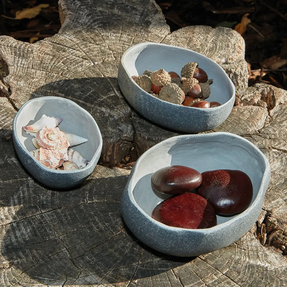 HOPTOYS Stimulation Sensorielle*Bols Nature Par 3