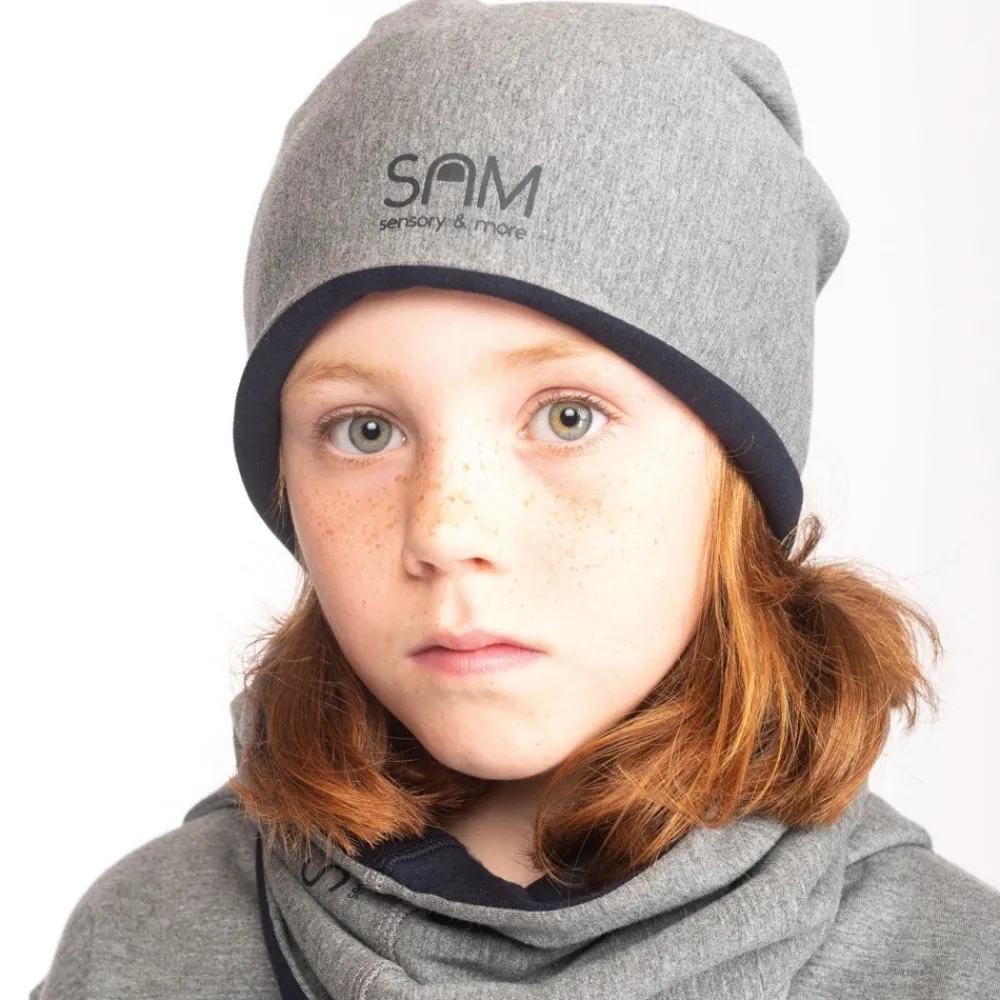HOPTOYS Vêtements Besoins Spécifiques*Bonnet Reversible
