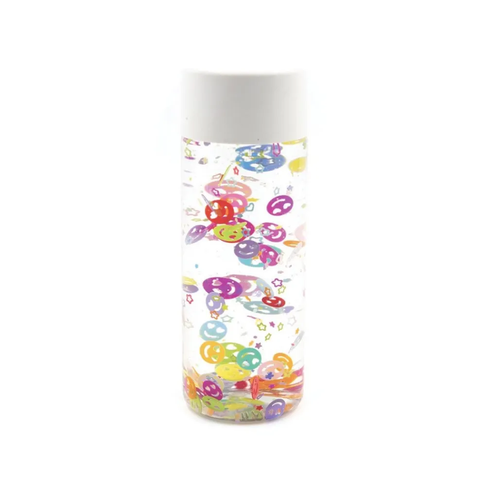 HOPTOYS Idees Cadeaux Pour Une Personne Avec Un Handicap Ou Des Troubles Moteurs*Bouteille Sensorielle Smiley