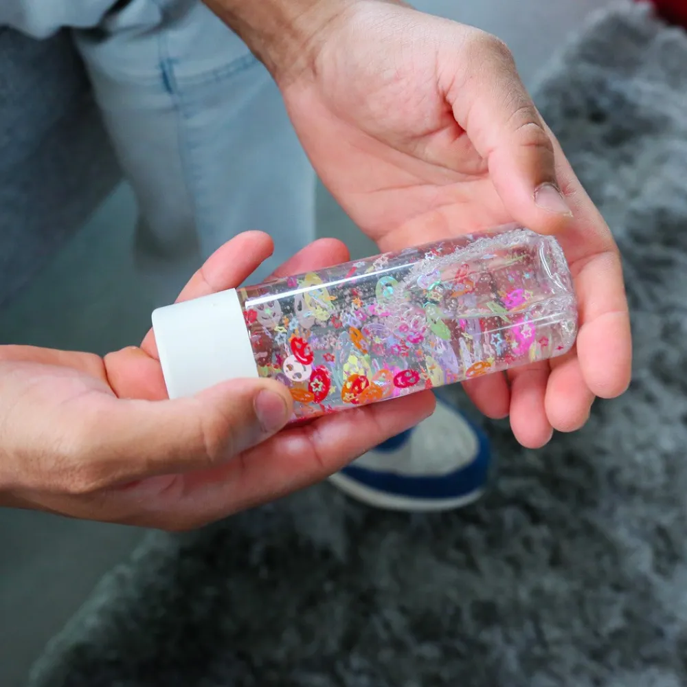 HOPTOYS Idees Cadeaux Pour Une Personne Avec Un Handicap Ou Des Troubles Moteurs*Bouteille Sensorielle Smiley