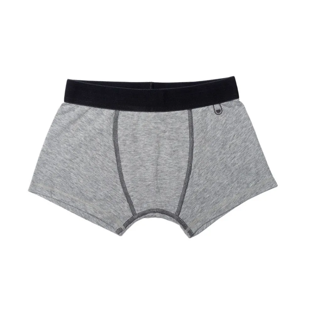 HOPTOYS Vêtements Besoins Spécifiques*Boxers Homme Ultra Doux Gris - Lot De 2