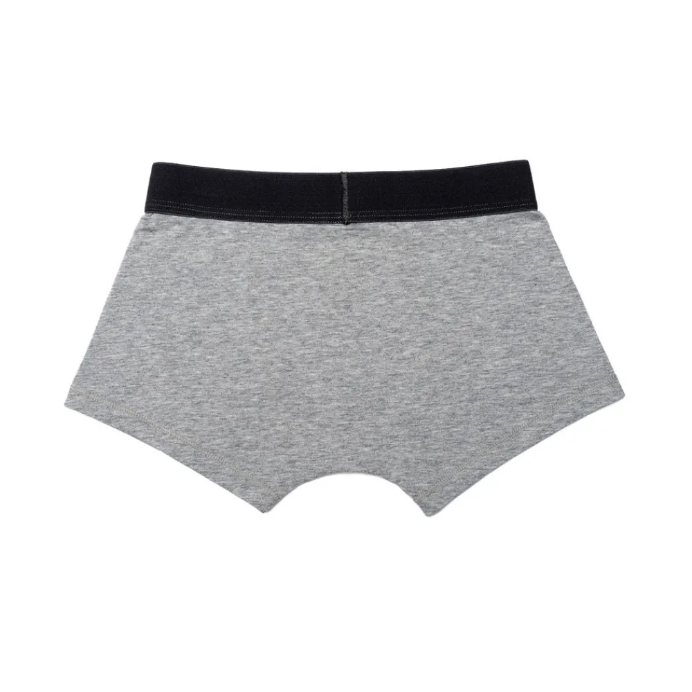 HOPTOYS Vêtements Besoins Spécifiques*Boxers Homme Ultra Doux Gris - Lot De 2