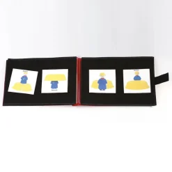 HOPTOYS Communication Alternative & Augmentee<Carnet De Communication Tissu