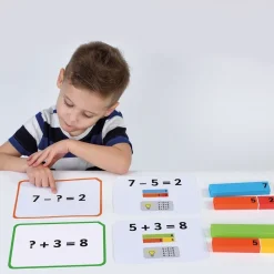 HOPTOYS Jeux Éducatifs*Cartes D'Activites Batonnets De Comptage