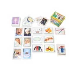 HOPTOYS Lexique, Imagerie, Langage Oral<Cartes D'Apprentissage Noms, Verbes Et Adjectifs