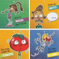 HOPTOYS Habiletés Sociales & Émotions*Cartons Des Sensations Physiques