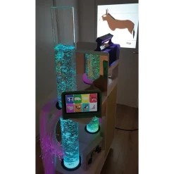 HOPTOYS Colonnes À Bulles<Chariot Multisensoriel 3