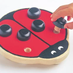 HOPTOYS Motricité Fine*Coccinelle A Visser