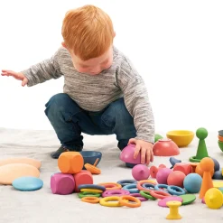 HOPTOYS Motricité Fine Ergothérapie<Coffret De 84 Jouets En Bois Jumbo