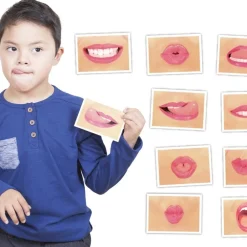 HOPTOYS Praxies Bucco-Faciales<Coffret De ReÉducation Logo-Bits