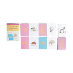 HOPTOYS Cycle 1 (Maternelle)<Coffret Montessori Lettres Rugueuses