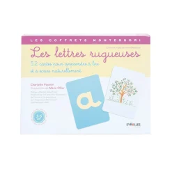 HOPTOYS Cycle 1 (Maternelle)<Coffret Montessori Lettres Rugueuses
